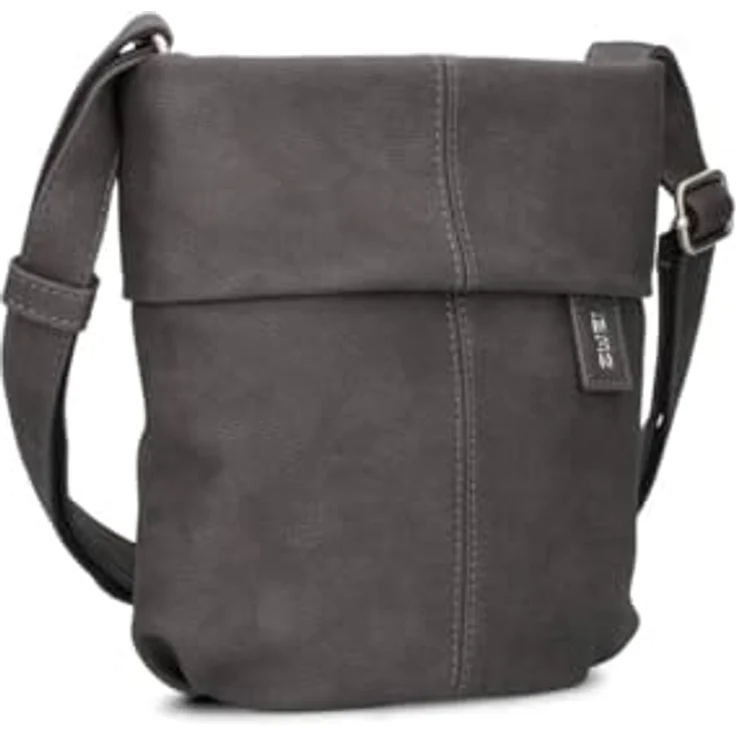 Zwei Mademoiselle.M Umhängetasche 22 cm, elegante Handtasche in Schwarz – Bild 1