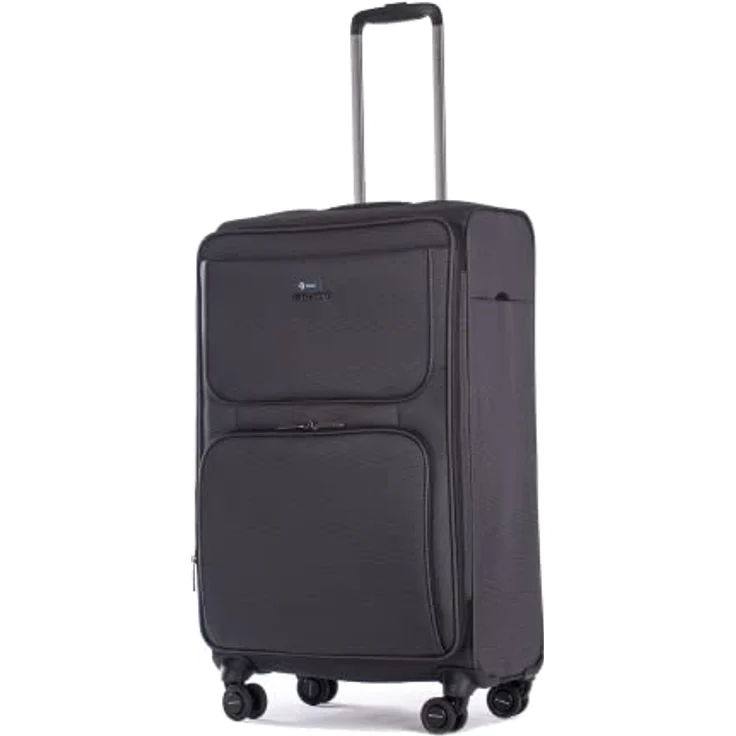 STRATIC Reisetrolley Bendigo Light M 72cm, schwarz – Bild 2