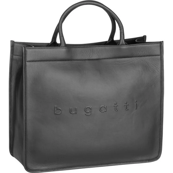 Bugatti Shopper Daphne Tote Bag aus hochwertigem Rindleder, mit geflochtenem Henkel und Schultergurt - Preisvergleich
