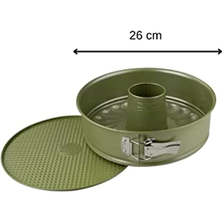 ZENKER Springform Green vision, mit Flach- und Rohrboden, 2-teilig, Durchmesser 26 cm – Bild 4