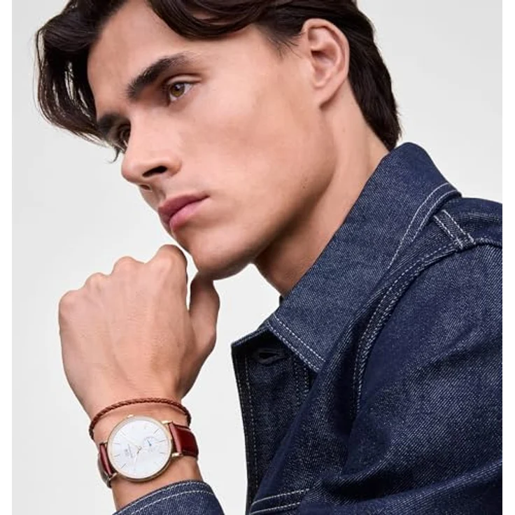 Daniel Wellington Classic Multi-Eye 40mm Herren Uhr, elegante Armbanduhr mit Japanese Quartz Movement, Roségold – Bild 2