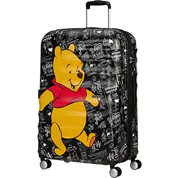 American Tourister Wavebreaker Disney - Spinner M, Kindergepäck, 67 cm, 64 L, Mehrfarbig (Winnie The Pooh) – Bild 1