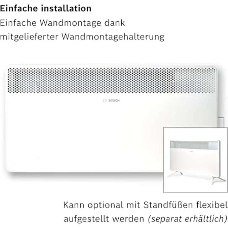 Bosch Hausgeräte Heat Convector HC 4000-25, Heizkörper mit Thermotechnik für effiziente Wärmeleitung – Bild 5