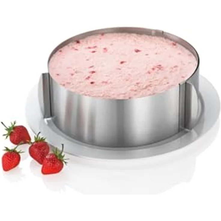 Küchenprofi Tortenring, Edelstahl – Bild 2