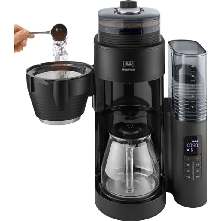 Melitta AromaFresh X New Generation, Schwarz, Silber – Bild 3