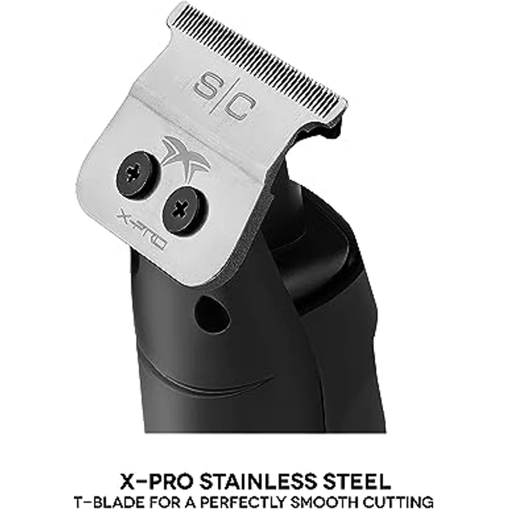 STYLECRAFT Professioneller Herren-Haarschneider Stylecraft Rebel by Gamma Più, Trimmer mit Rotationsmotor, 120 Minuten Autonomie ohne Kabel, Verstellbare Klinge 0 Gap, 3 Austauschbare Abdeckungen – Bild 3