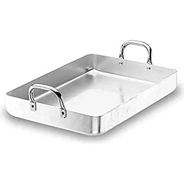 LACOR 20550F Bratpfanne mit Fixier Griffen 50 cm