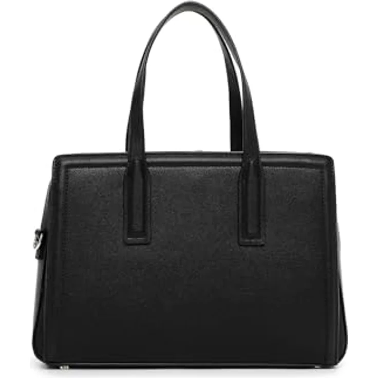 Tamaris Shopper TAS Kim, strukturierte Tasche mit Reißverschluss, Schwarz – Bild 3