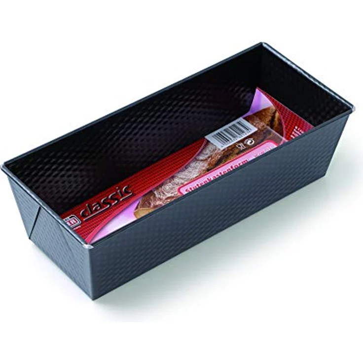 Kaiser Classic Stuten- Kastenform 30 x 15,5 x 10 cm, Brotbackform antihaftbeschichtet, sauerteigbeständig, gleichmäßige Bräunung – Bild 2