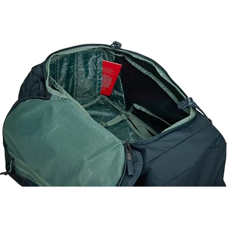 Thule Landmark Reiserucksack 55 cm, dunkelblau, 100% Polyester, kompakte Größe 33 cm x 25 cm – Bild 9