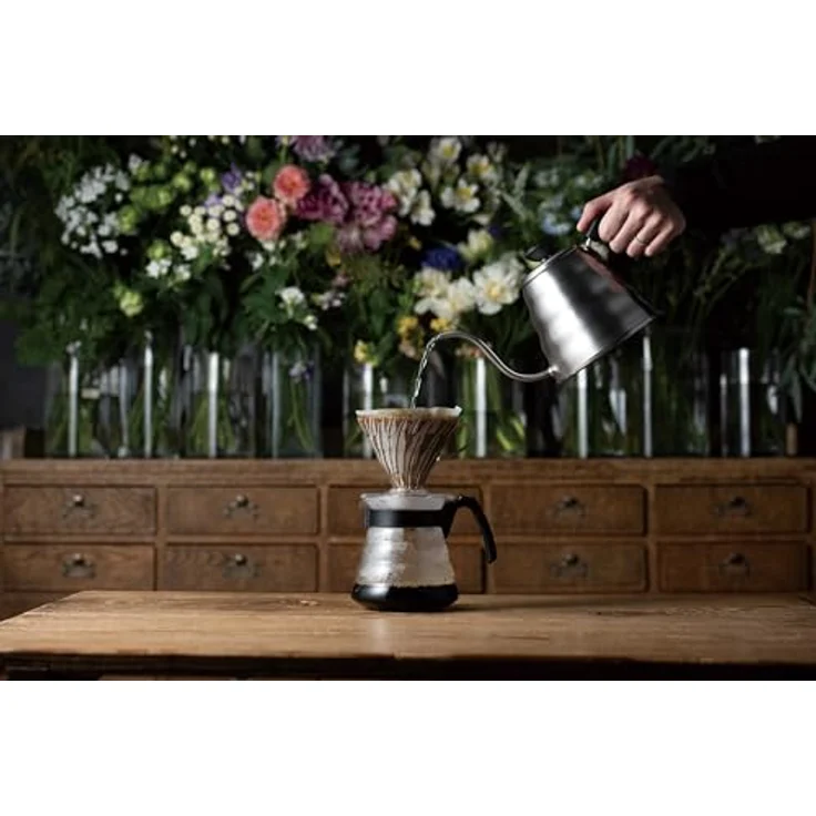 Hario Kaffeebereiter-Set Kaffeefilter Kaffee-Brühset, Glas – Bild 2