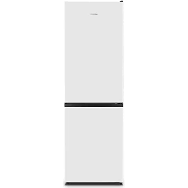 Hisense RB390N4AWE Kühlschrank mit Gefrierfach, 304 l, Klasse E, 39 dB, Total No Frost, Wendetür, Weiß