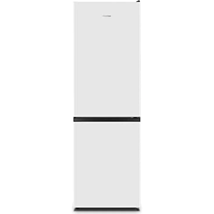 Hisense RB390N4AWE Kühlschrank mit Gefrierfach, 304 l, Klasse E, 39 dB, Total No Frost, Wendetür, Weiß