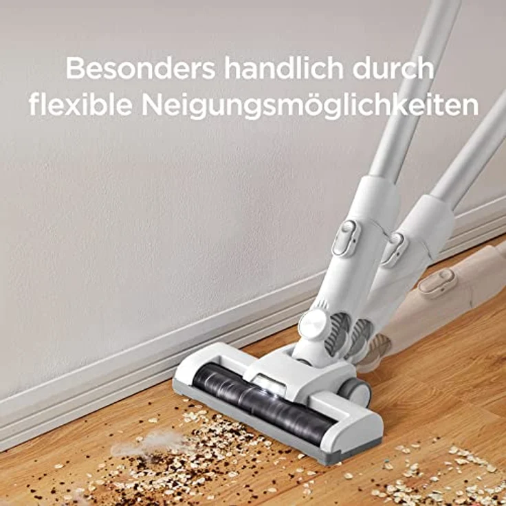 Midea MCS2021WB Schnurloser Besen 150W DC Motor, Staubsauger, Weiss – Bild 5