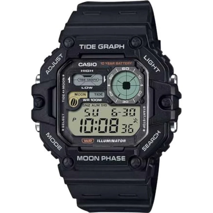 Casio Armbanduhr WS-1700H-1AVEF in Schwarz – Bild 1