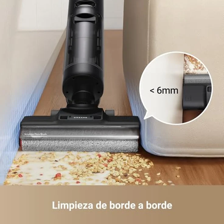 Dreame H12 Pro Ultra Nass- und Trockensauger, Selbstreinigung mit festem Schaber, 16 kPa Saugkraft, Doppel-Kantenreinigung, intell. Erkenn. & Anpass, blau – Bild 5