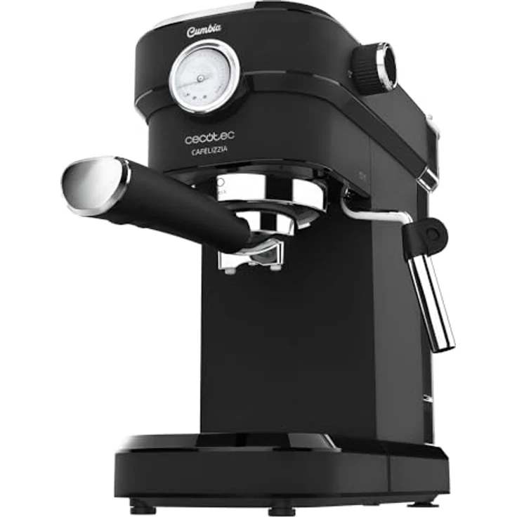 Cecotec Cafelizzia 790 Black Pro Espressomaschine Siebträgermaschine, mit Dampfdüse, schwarz – Bild 2