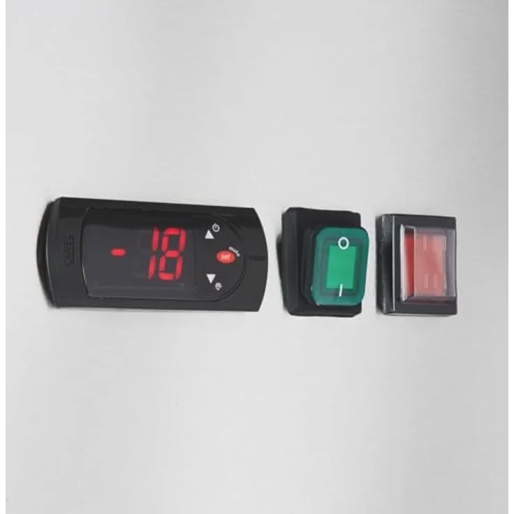 GASTROHERO Tiefkühlschrank 400 GN 1/1, 429 Liter, Edelstahl, mit 20 Einschüben und digitalem Thermostat – Bild 2