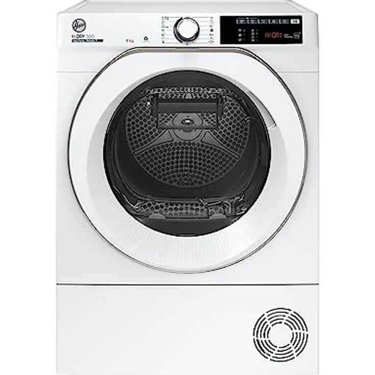 Hoover H-DRY 500 NDE H8A2TCEXS-S Wärmepumpentrockner/A++ / 8 kg/WiFi + Bluetooth/AquaVision/Schuhgestell – Bild 1