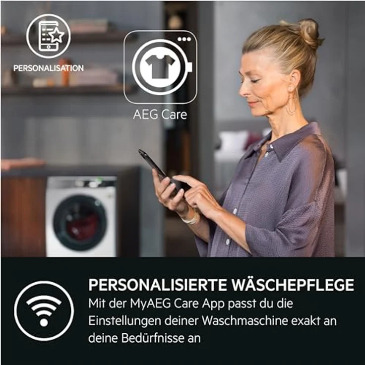 AEG 7000 ProSteam® Waschmaschine LR7EW75610 – 11 kg, UniversalDose, WiFi, Dampfprogramm, entfernt Gerüche & Falten in 25 Min. – Bild 3