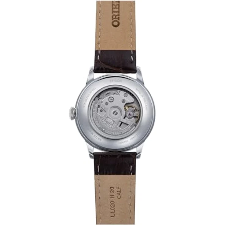 Orient Bambino Version 7 Kleine Sekunde 38,4 mm Automatik/Handaufzug Kleideruhr, Champagner, Japanisch – Bild 5
