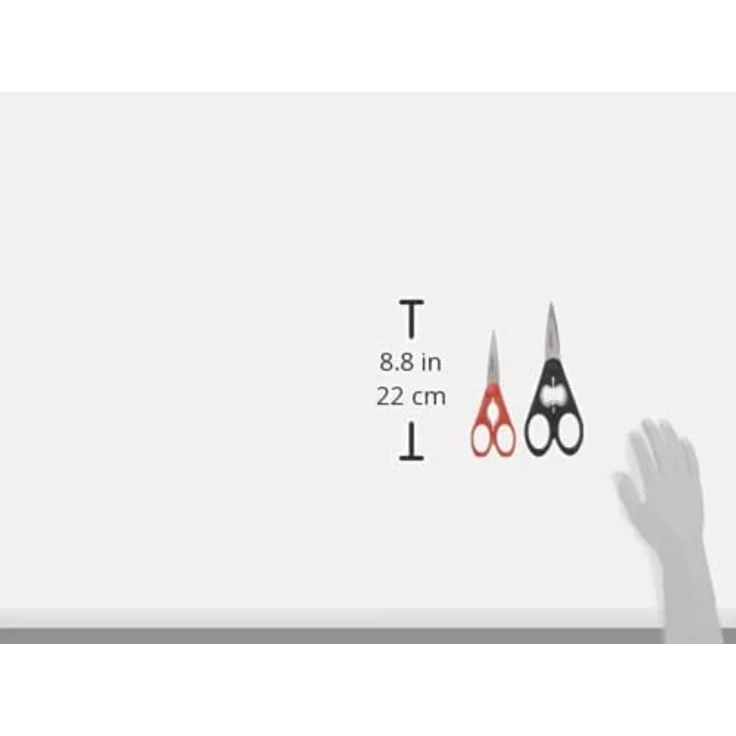 Cuisinart C77–2pshr8b7r 2-. Scheren Set (20,3 cm schwarz, 17,8 cm rot), farbenreiche – Bild 5