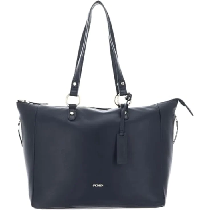 Picard Java Shopper Tasche, Leder mit Laptopfach, 44 cm, ozeanblau – Bild 1