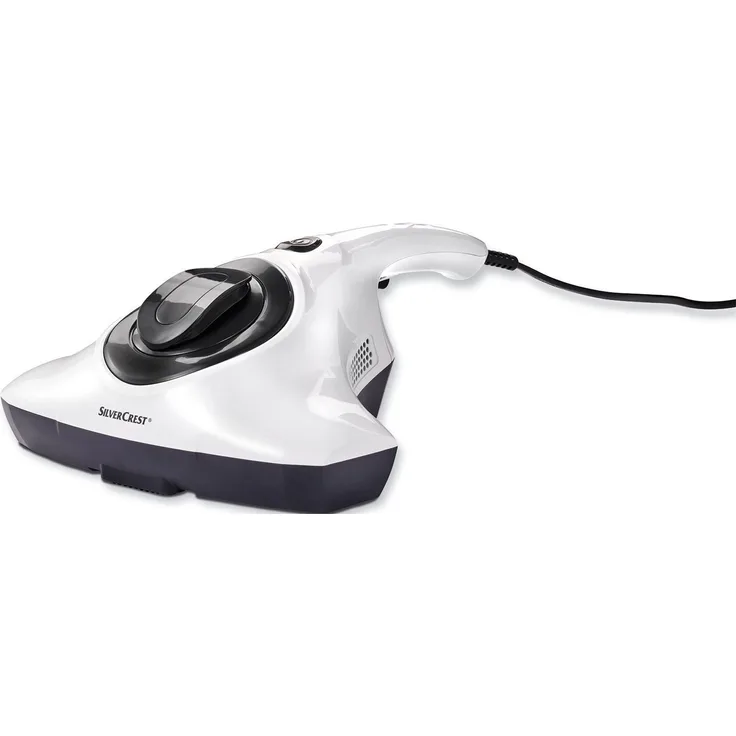 SilverCrest UV-Milbendüse, Milbensauger für Matratzen mit UV Licht, 300 W Leistung, inkl. waschbarer HEPA-Filter