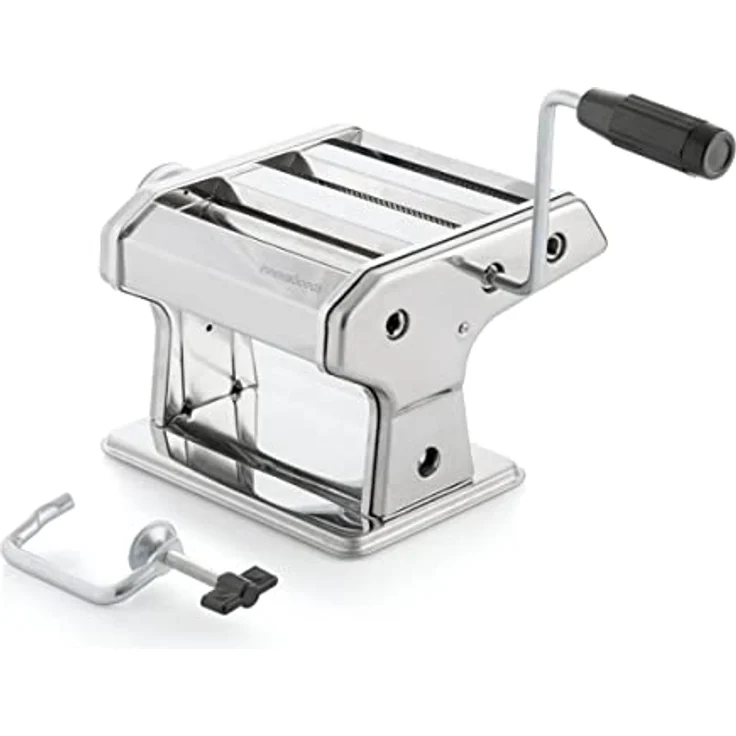 InnovaGoods® Nudelmaschine, Nudelmaschine, Edelstahl-Nudelmaschine, frische Nudelmaschine, 3 Arten von Spaghettipaste, Nudeln und Lasagne, multifunktional, kneten und schneiden, leicht zu reinigen – Bild 1