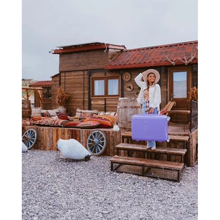 American Tourister Soundbox Spinner 77/28 TSA EXP Lavender – Bild 8