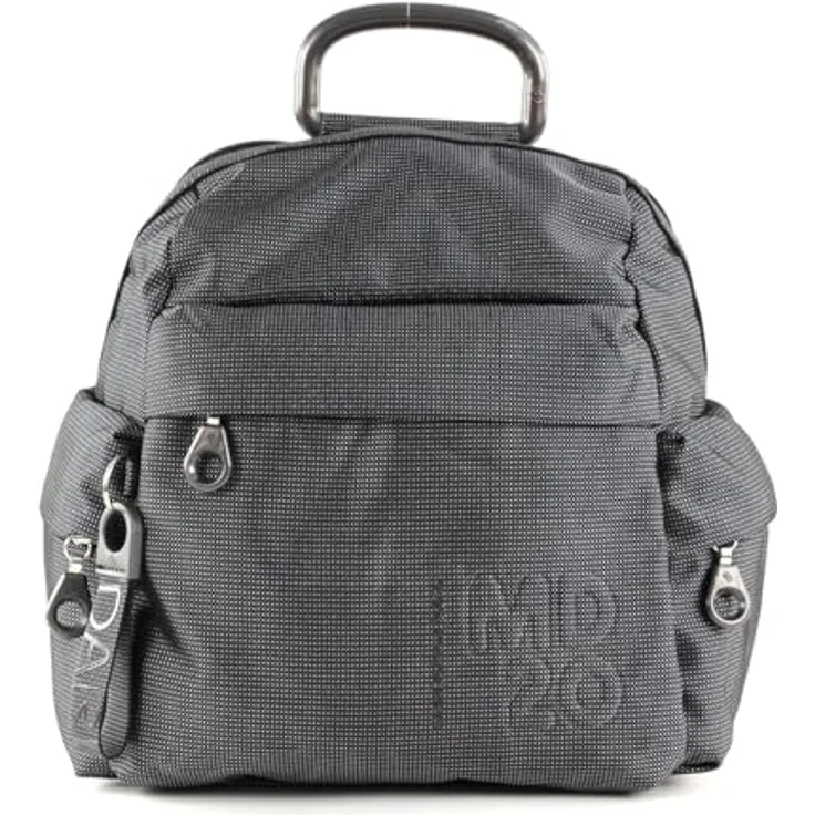 Mandarina Duck MD20 City Rucksack, 27 cm, grau, 100% Polyester – Bild 1