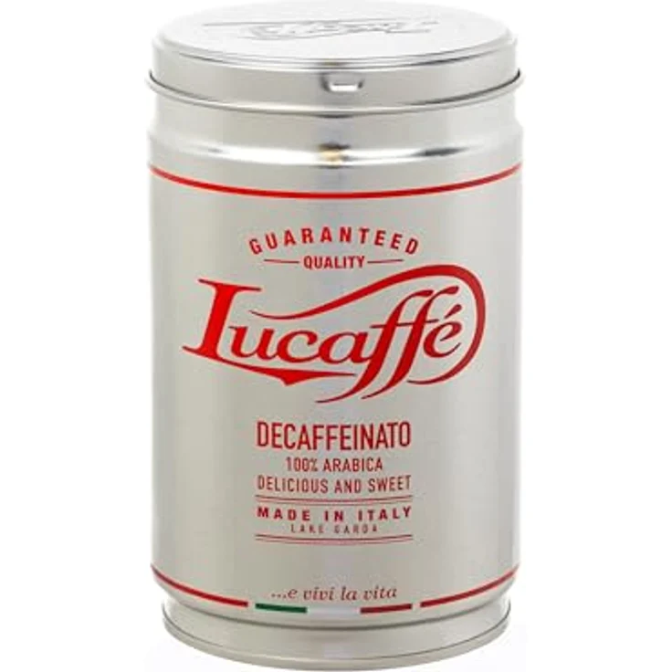 Lucaffe Decaffeinato, gemahlener Espresso ,Dose – Bild 2