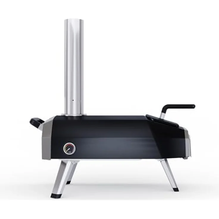 Ooni Karu 2 Multi-Brennstoff Pizzaofen Tragbarer Outdoor Gas-/Holz-/Holzkohle Pizzaofen, Borosilikatglas Tür, 500°C in 20 Minuten, 30 cm Pizza in 60 Sekunden, Ooni Pizzaofen Gas Outdoor – Bild 4