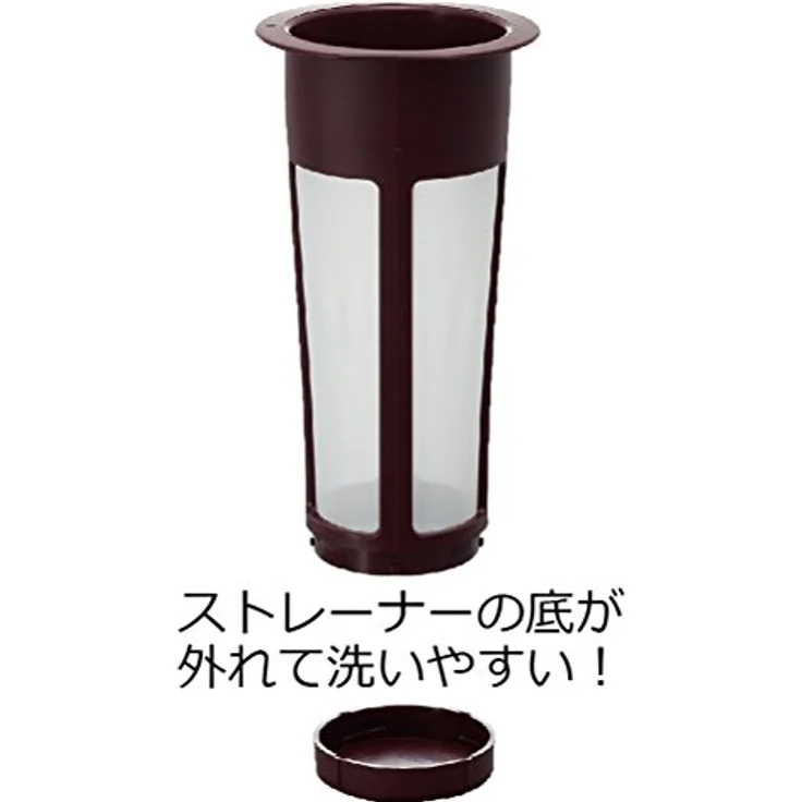 Hario Mizudashi Cold Brew Coffee Pot Teekanne, Glas, braun – Bild 3