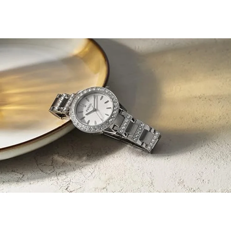 Fossil JESSE ES2362 Damenarmbanduhr Mit Zirkonen – Bild 4