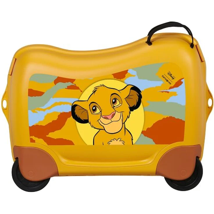 Samsonite Dream2go Disney Kindertrolley, 4 Rollen, 38 cm, gelb, 100% PET