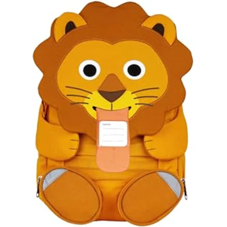 Affenzahn Large Friend Löwe, Freizeitrucksack aus strapazierfähigem Textil für den täglichen Gebrauch – Bild 7