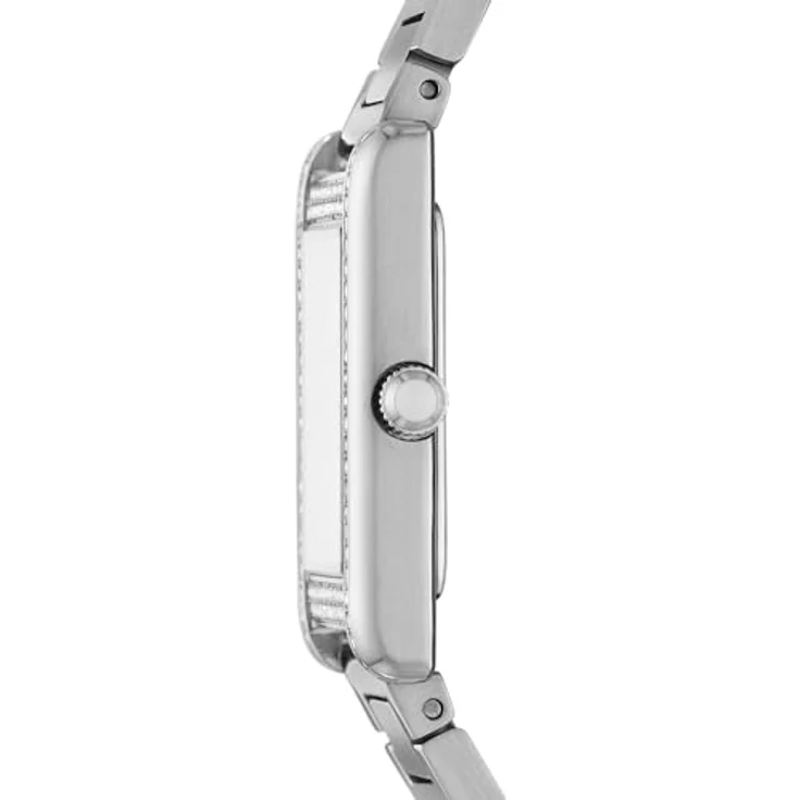 Emporio Armani Fitnessuhr AR11625, Silbernes Edelstahlarmband, wasserdicht bis 50 m – Bild 3