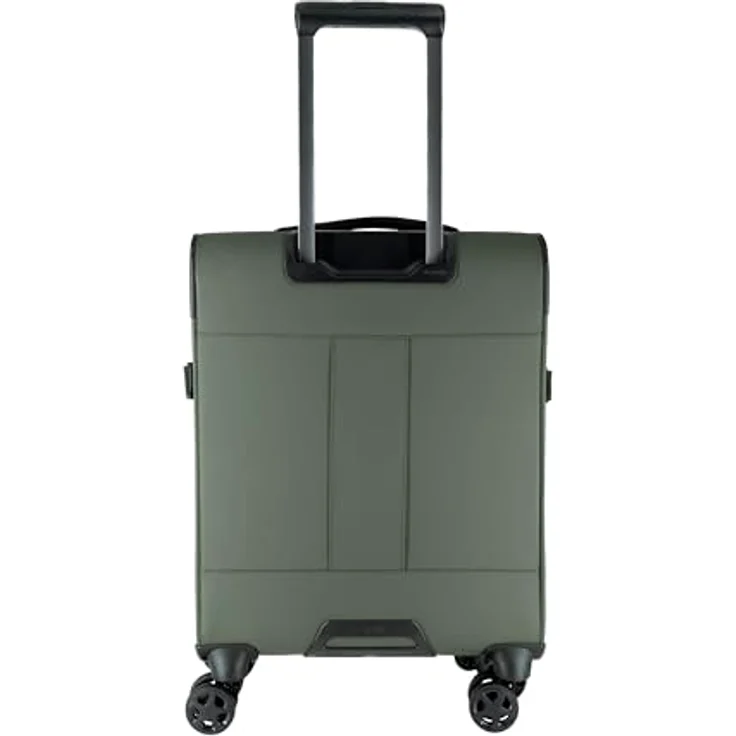 Travelite Briize Kabinentrolley S, 55 cm, 4 Rollen, khaki, 100% Polyester, kompakte Reisedimensionen – Bild 4