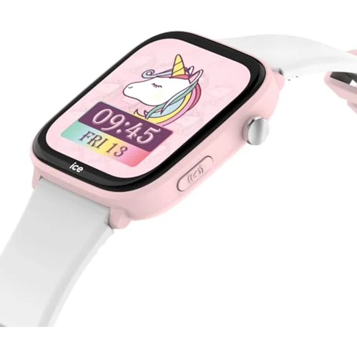 ICE-WATCH Ice smart junior 3.0 FM, Rosa geolokalisierbare verbundene Uhr für Mädchen mit Silikonarmband, 1.75 Zoll, wasserdicht bis IP68 – Bild 5