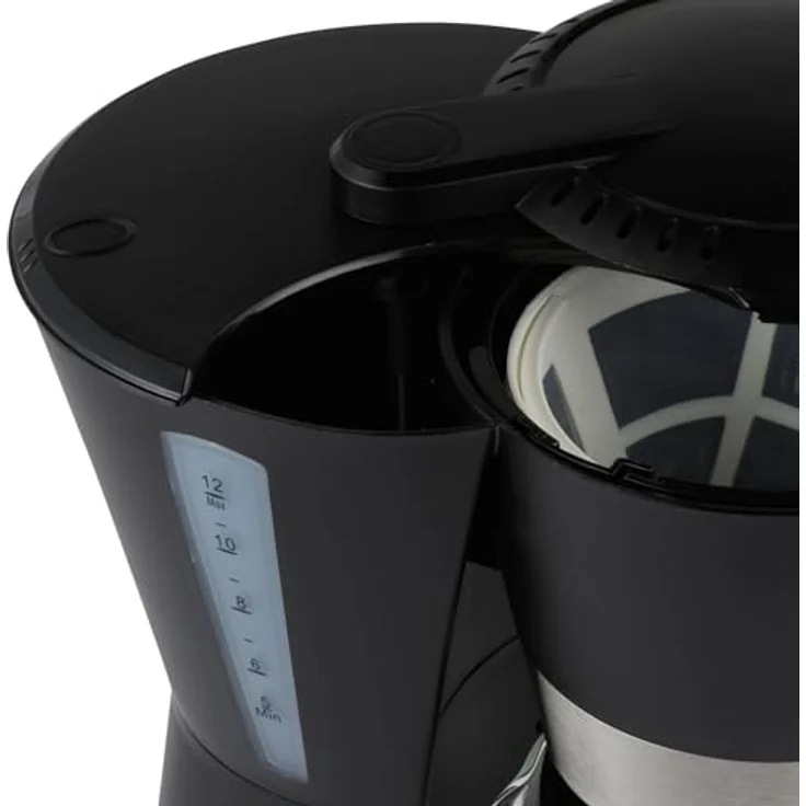 Progress EK6160PVDE Filterkaffeemaschine, 10 Tassen, Schwarz mit Warmhaltefunktion und wiederverwendbarem Filter – Bild 6