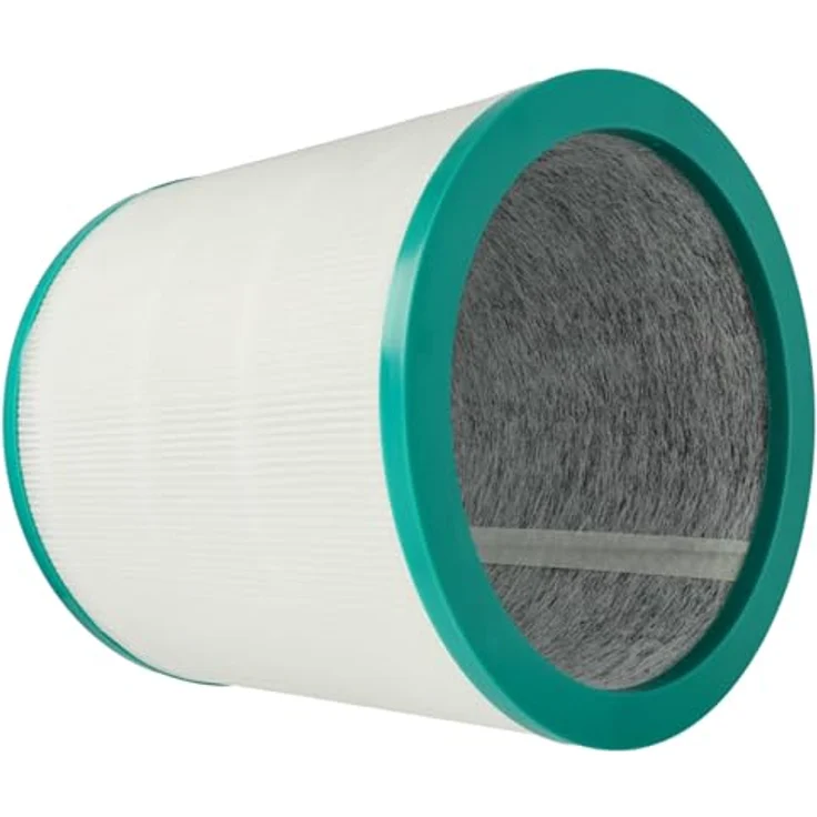 vhbw 2X HEPA Filter Ersatz für Dyson 970342-01, 968126-03, 968126-05, 360° Glasfaserfilter, weiß/grün – Bild 4