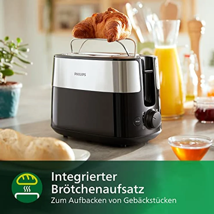 Philips HD2516-90 Daily Collection Toaster, Kunststoff – Bild 4