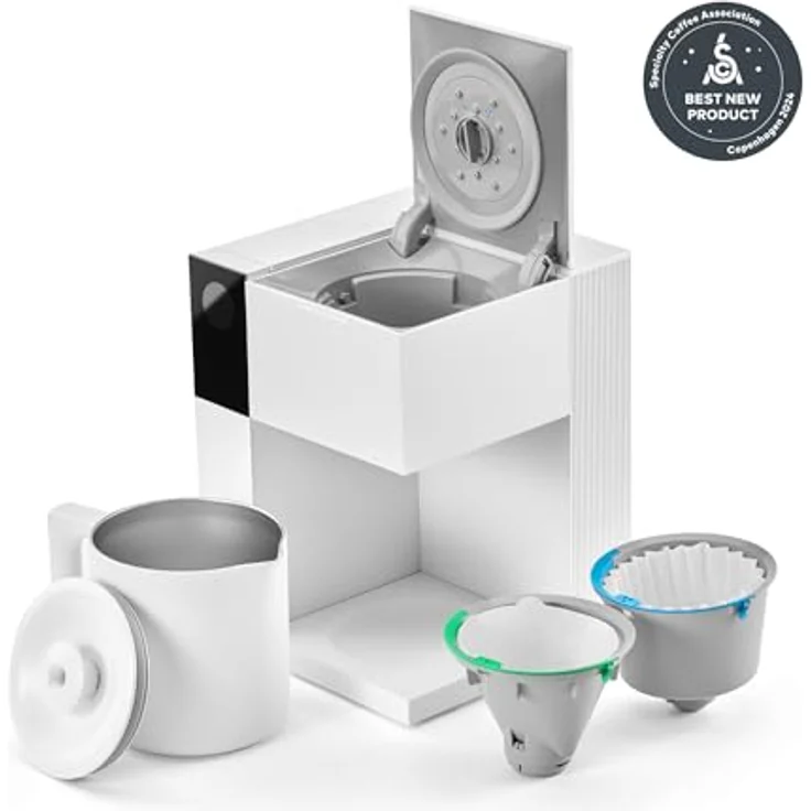 Fellow Aiden Filterkaffeemaschine, 1700 Watt, 1,5 Liter, modernes Design, Weiss – Bild 2