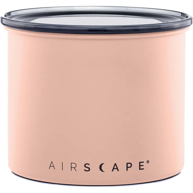 Airscape Edelstahl Kaffeedose Vorratsdose luftdicht 946ml altrosa matt AS4104