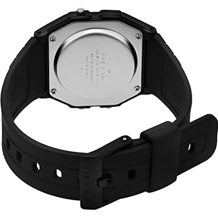 Casio Orologio da Polso Sportiva mit Display, Zeitmesser, Gürtel aus Kunstharz, Farbe Nero – Bild 4