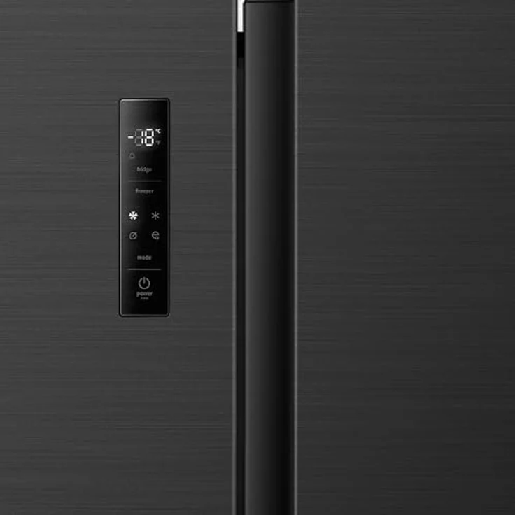Gorenje NRS917E41BXWD R, Freistehender Side-by-Side Kühlschrank mit 347 l Kühl- und 197 l Gefriervolumen, Schwarz, LED-Display, 2 Türen, akustisches Warnsignal – Bild 9
