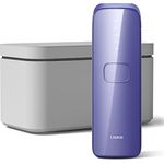 Ulike Sapphire Air 3 IPL-Haarentfernung mit Sapphire Ice-Kühlsystem für schmerzfreie und langanhaltende Ergebnisse, flaches Kopffenster für den Heimgebrauch an Körper und Gesicht, Lila