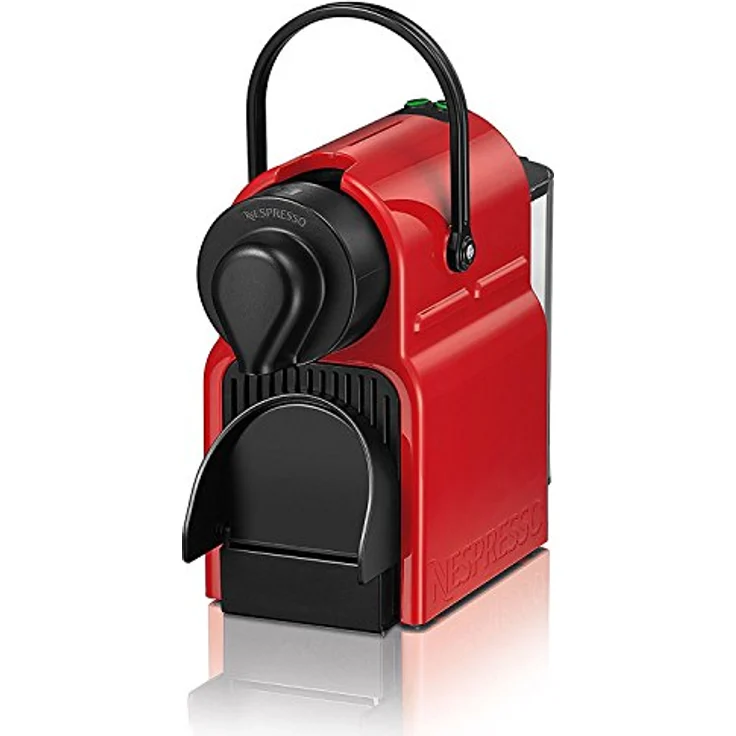 Krups Inissia XN 1005 Nespresso ruby red Kaffeekapselmaschine, rot – Bild 6