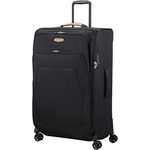 Samsonite Spark SNG ECO - Spinner L, Erweiterbar Koffer, 79 cm, 124/140 L, Schwarz (Eco Black)